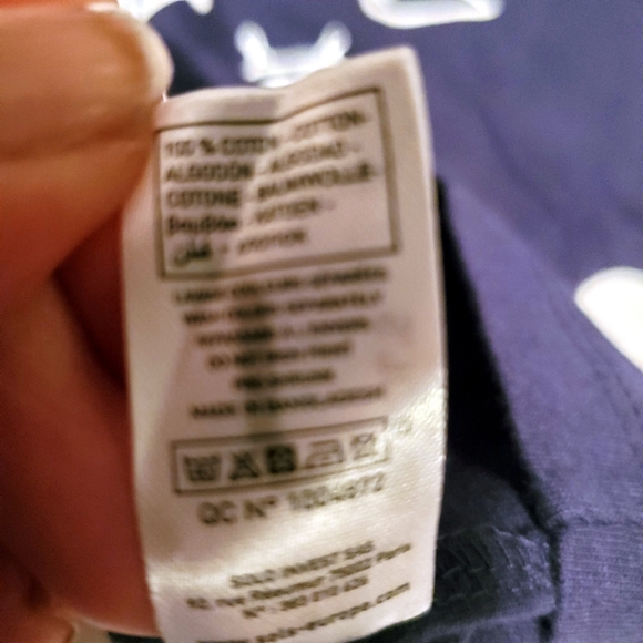5/25 So Nice French Riviera Navy Blue T Shirt NWT 8 - Picture 5 of 5